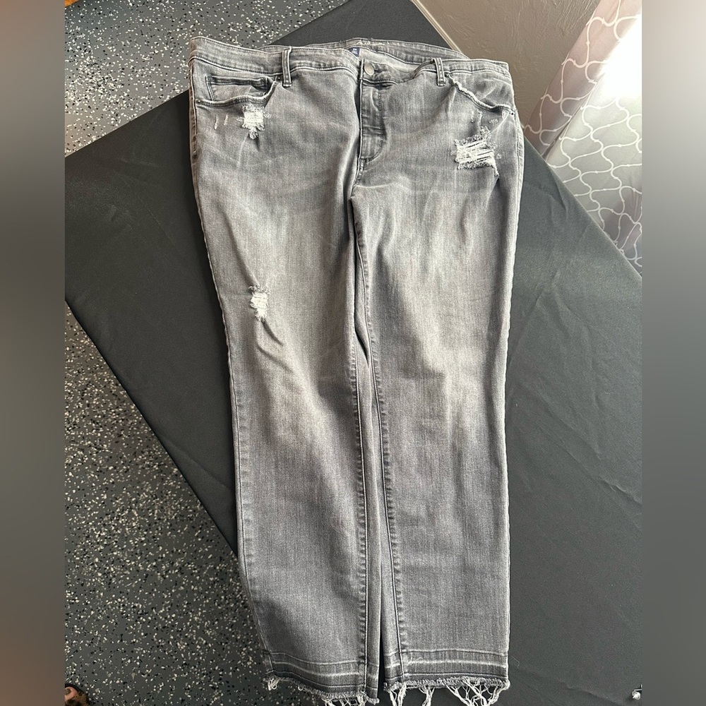 Universal Thread Black Washed Denim - image 6